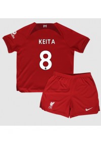 Liverpool Naby Keita #8 Babyklær Hjemme Fotballdrakt til barn 2022-23 Korte ermer (+ Korte bukser)